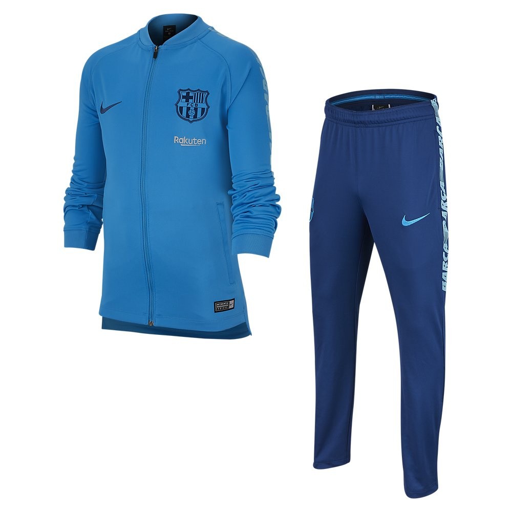 Afbeelding van FC Barcelona Dri-FIT Squad Trainingspak Kids Blue