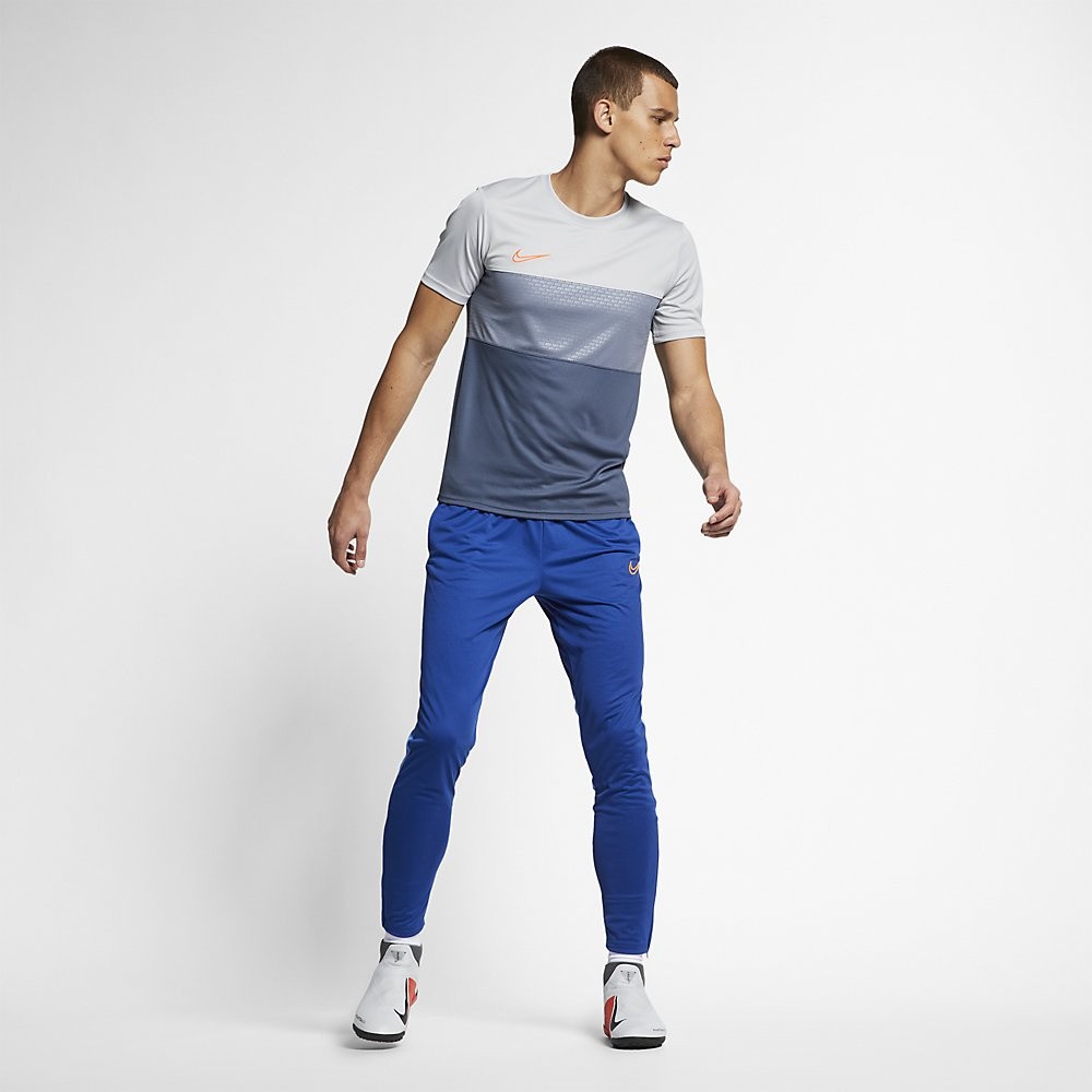 Afbeelding van Nike Dri-FIT Academy GX Shirt Wolf Grey - Armory Blue