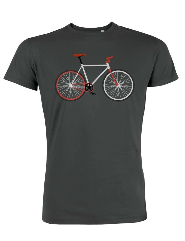 T-shirt Bike Easy Anthracite T-shirt Bike Easy Anthracite