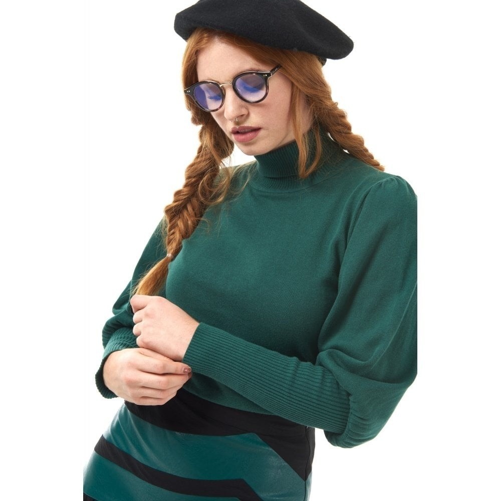 Jumper Kay plain, groen Jumper Kay plain, groen