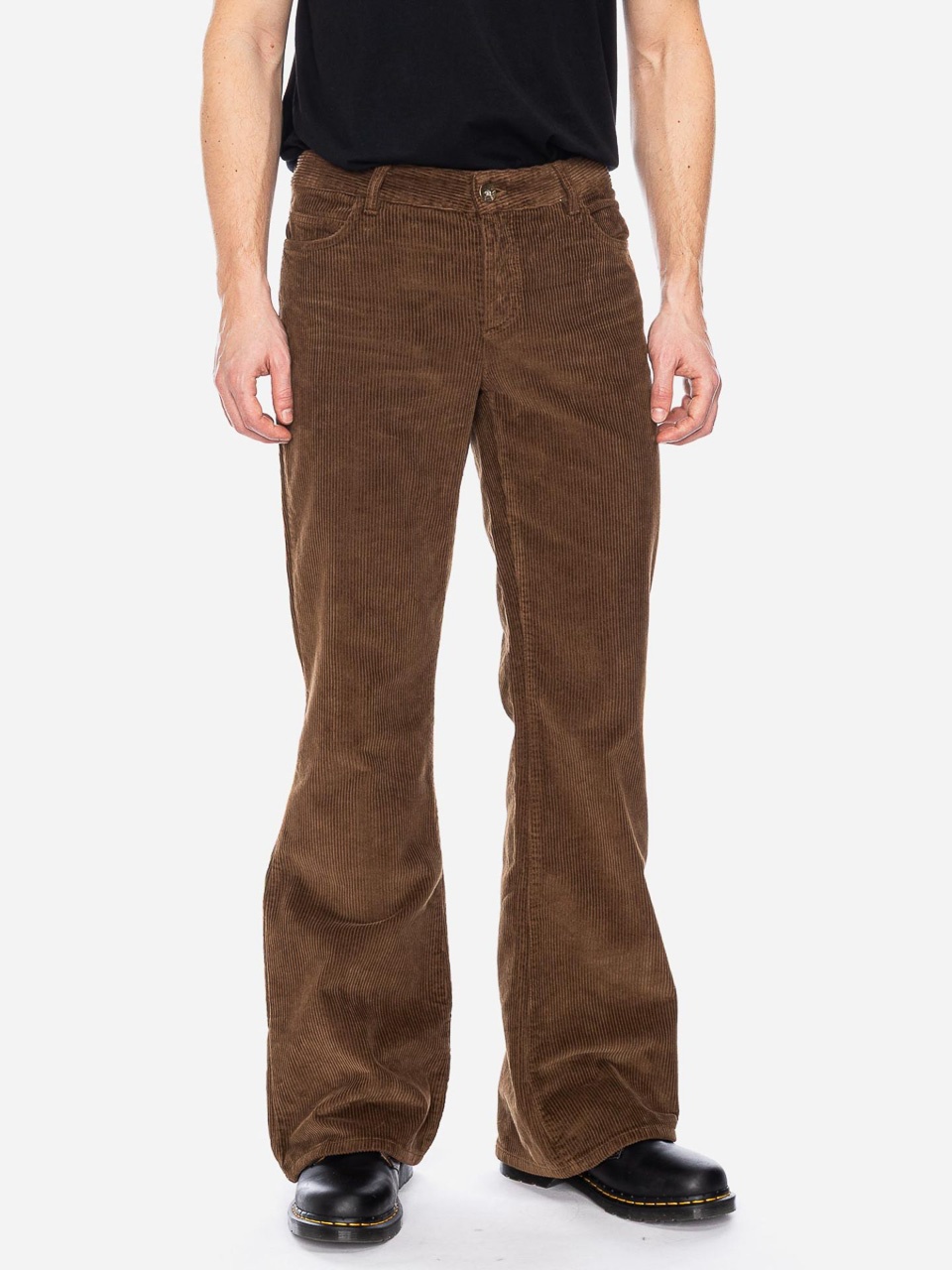 ATO Berlin | Brede ribcord broek Newton, bruin ATO Berlin | Brede ribcord broek Newton, bruin
