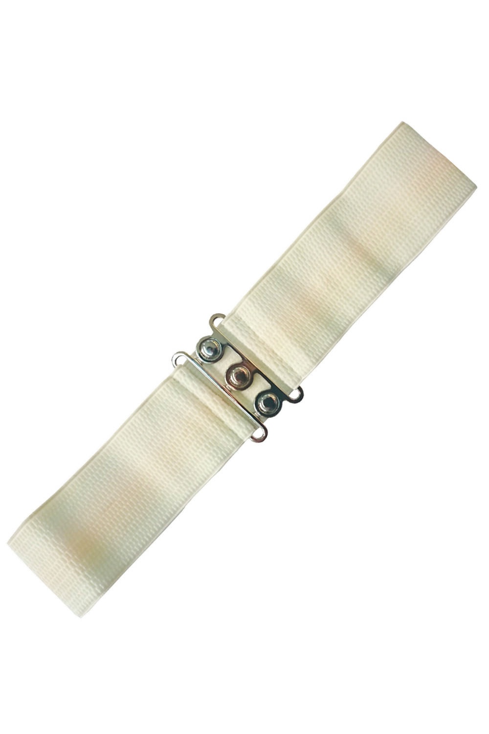 AC026-IVO-Banned-Elastiek riem Vintage, Ivory-