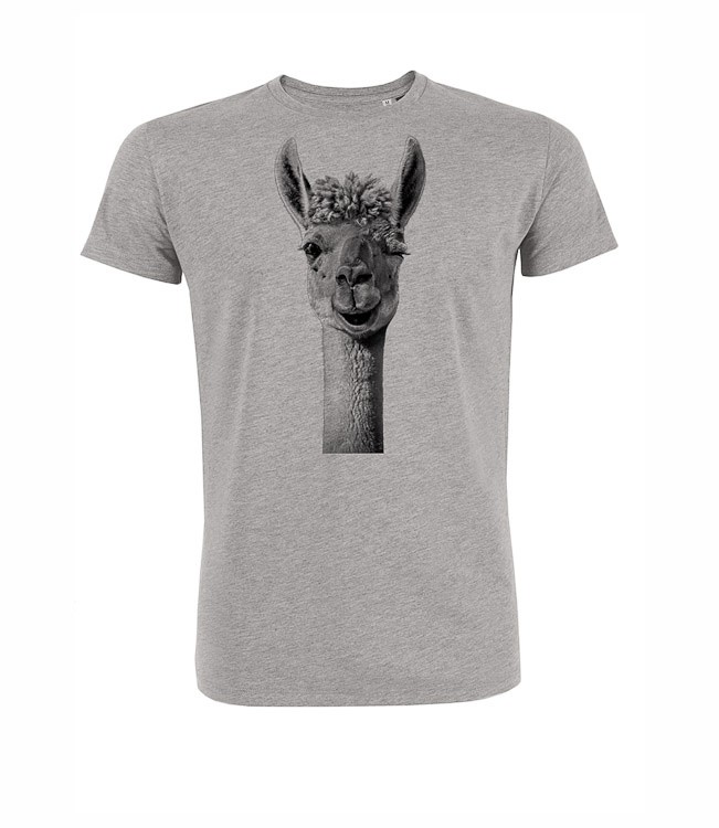 T-shirt Lama, grijs T-shirt Lama, grijs