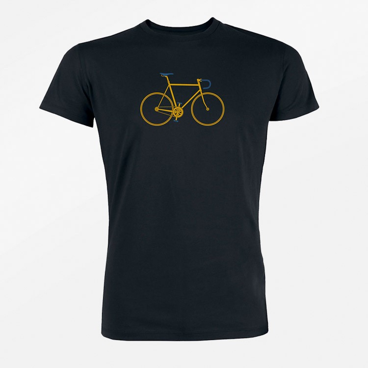 T-shirt Bike Trip, zwart T-shirt Bike Trip, zwart