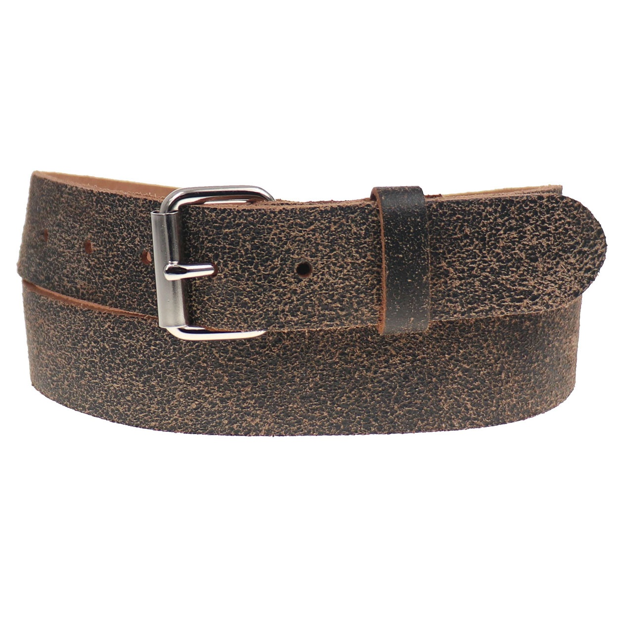 Bullet69 | Leren riem, 35mm crack bruin met afneembare gesp Bullet69 | Leren riem, 35mm crack bruin met afneembare gesp