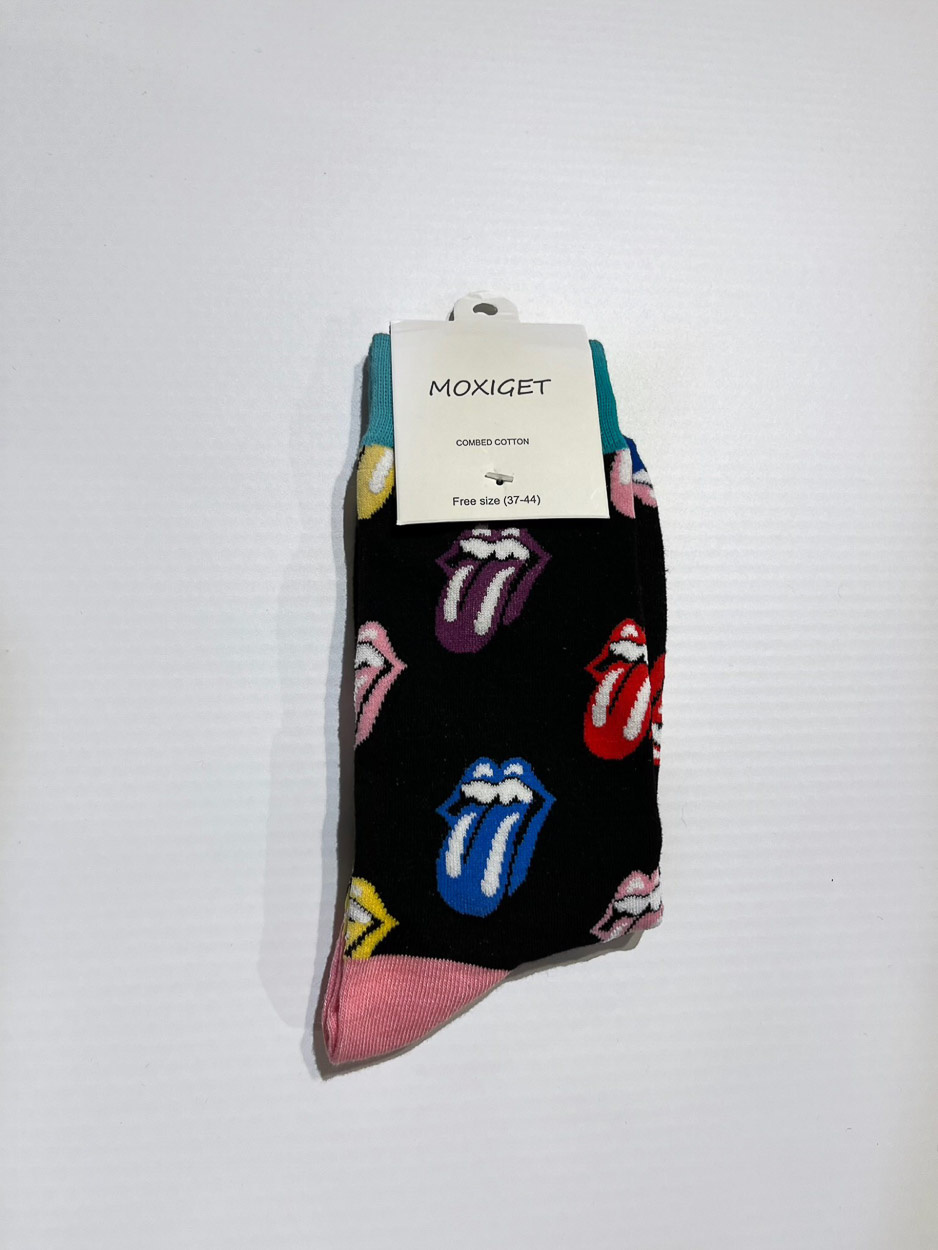 Flirt | Dames sokken met kleine regenboog R-stone tongen Flirt | Dames sokken met kleine regenboog R-stone tongen