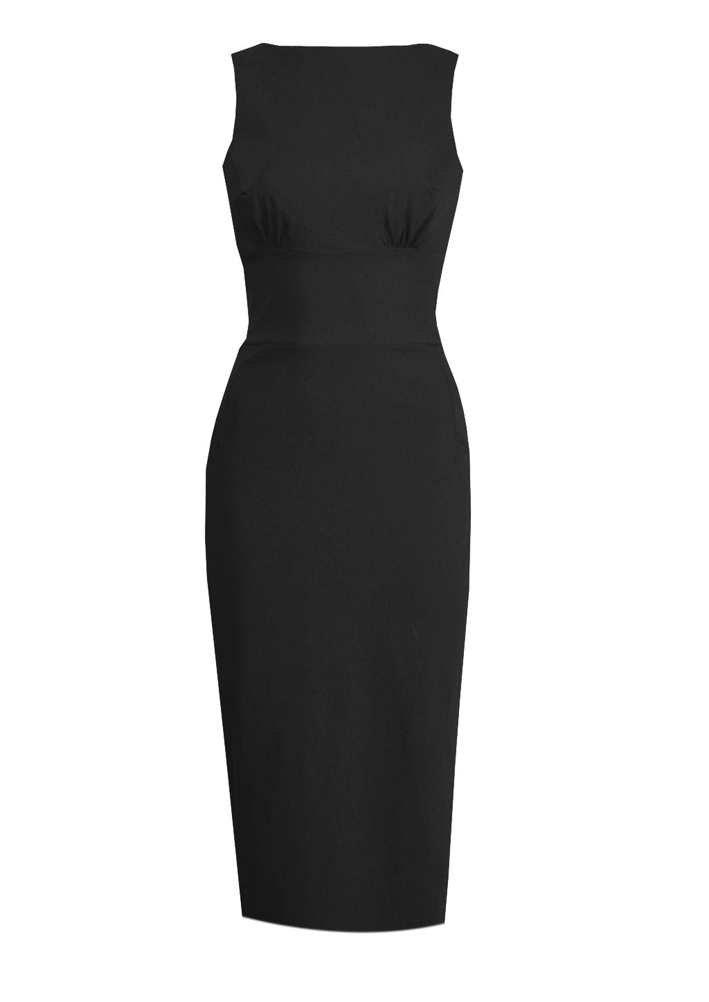 Jurk Pretty 50s Wiggle Black Jurk Pretty 50s Wiggle Black