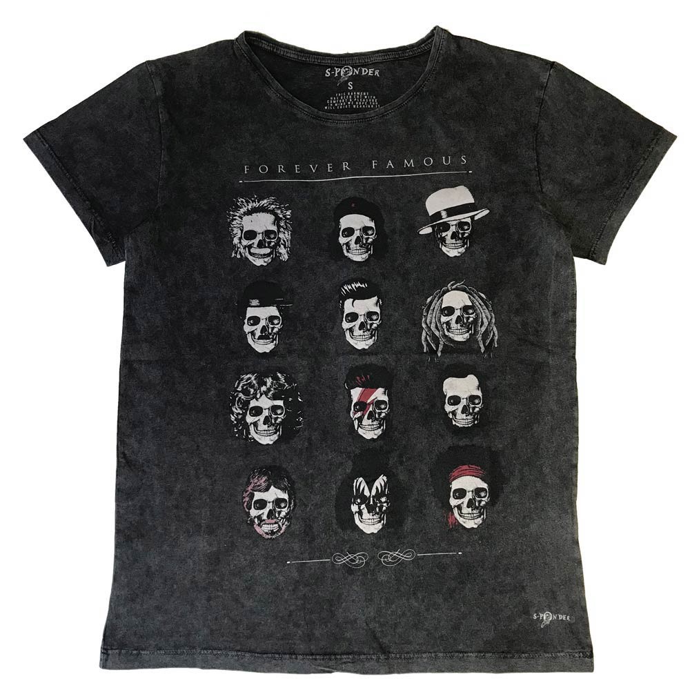 T-shirt Forever famous, stonewash T-shirt Forever famous, stonewash