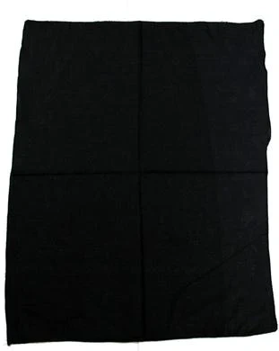 Zacharia | Bandana effen zwart