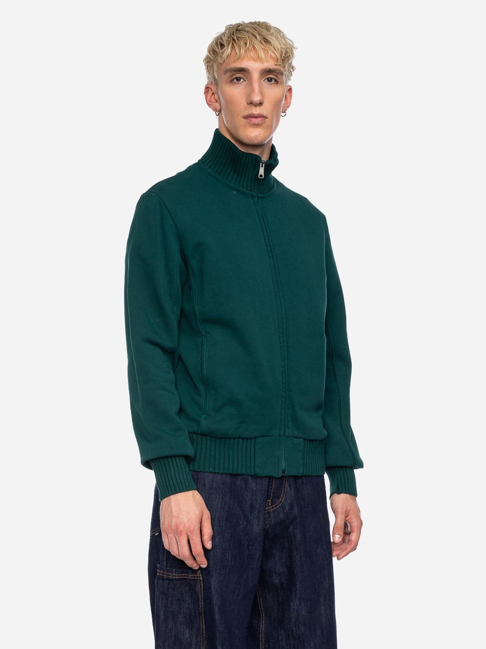 ATO Berlin | Sportjas Boy, pine groen biokatoen