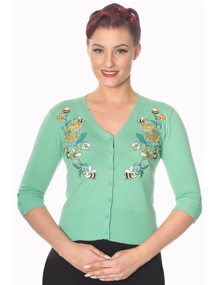 Cardigan Flickers Mint Cardigan Flickers Mint