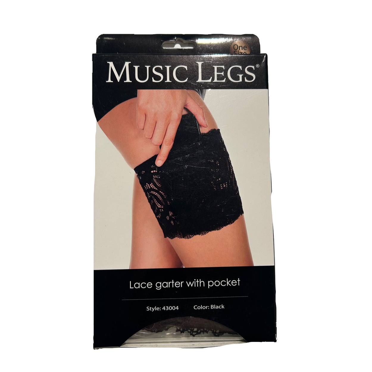 Music Legs | Garter van kant met pocket Music Legs | Garter van kant met pocket