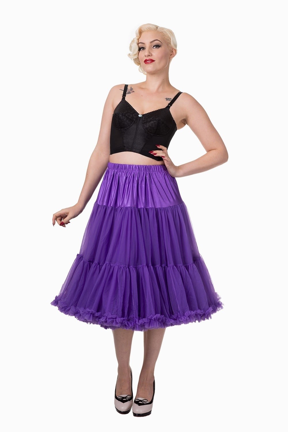 Petticoat Lifeforms Kuitlang met extra volume, paars Petticoat Lifeforms Kuitlang met extra volume, paars
