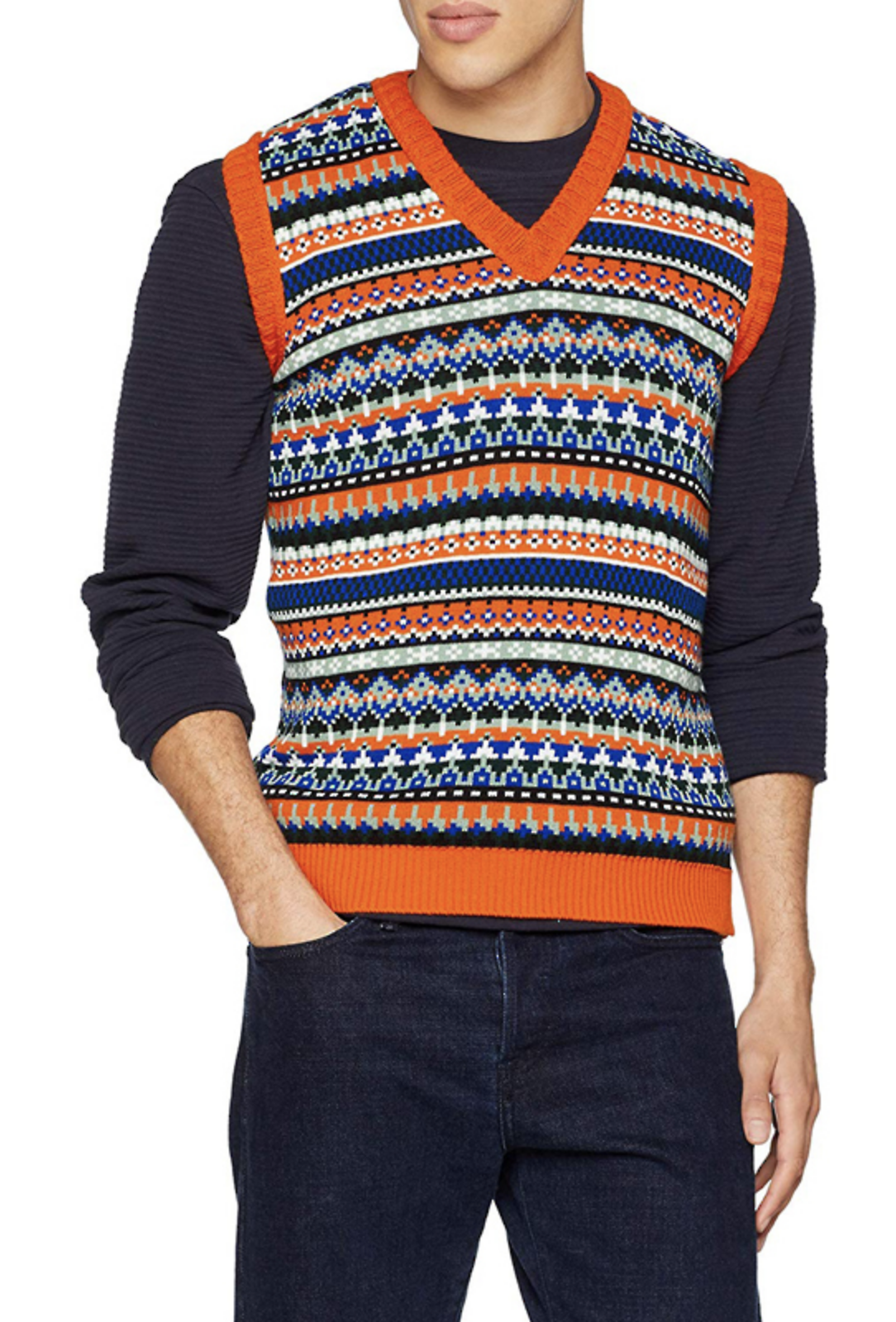 Spencer Mc Cartney orange indie retro, tank top Spencer Mc Cartney orange indie retro, tank top