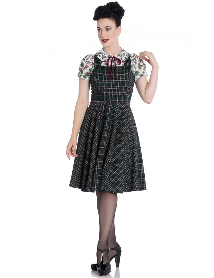 Jurk Peebles Pinaforce Tartan Jurk Peebles Pinaforce Tartan