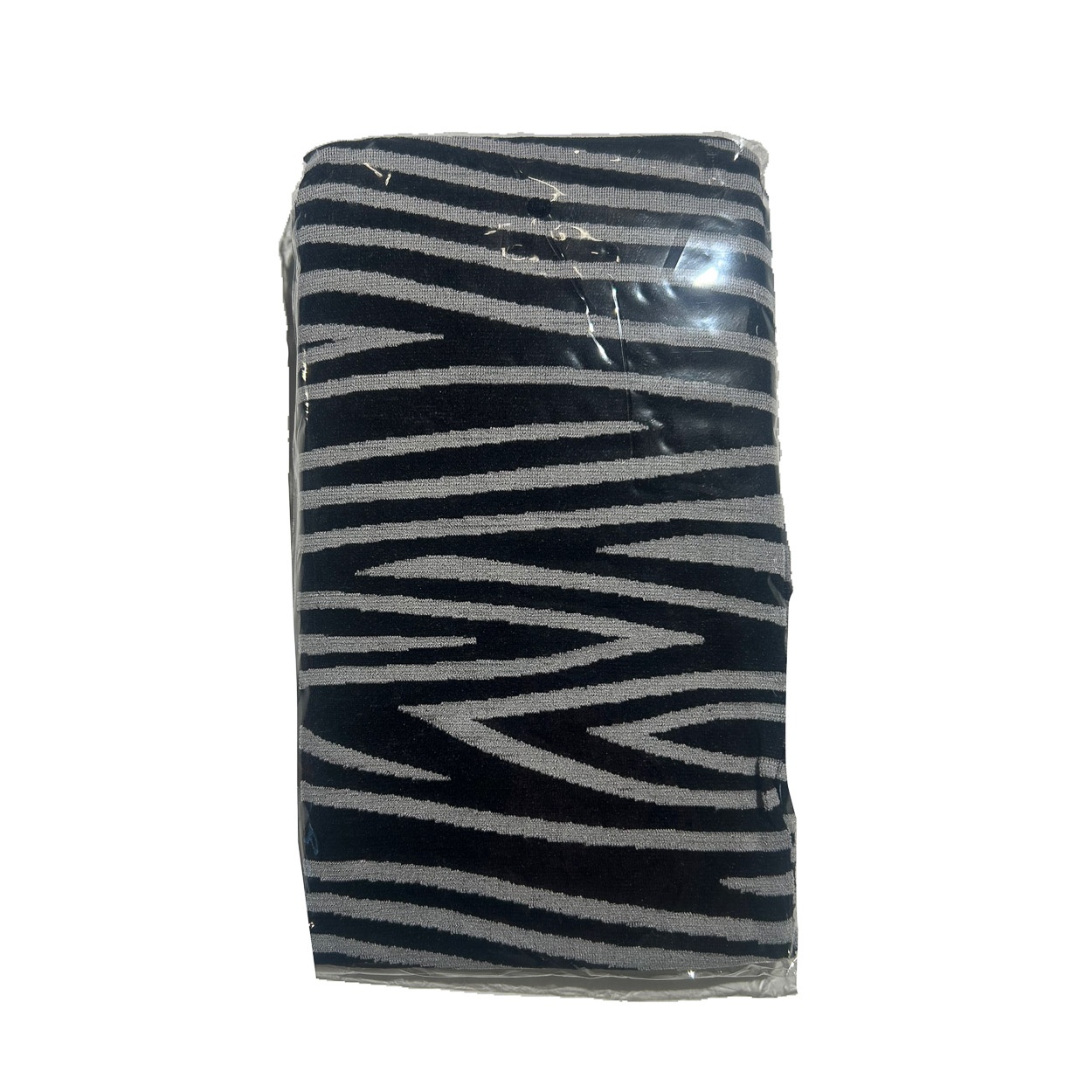 Flirt | Panty zwart met witte zigzag zebra