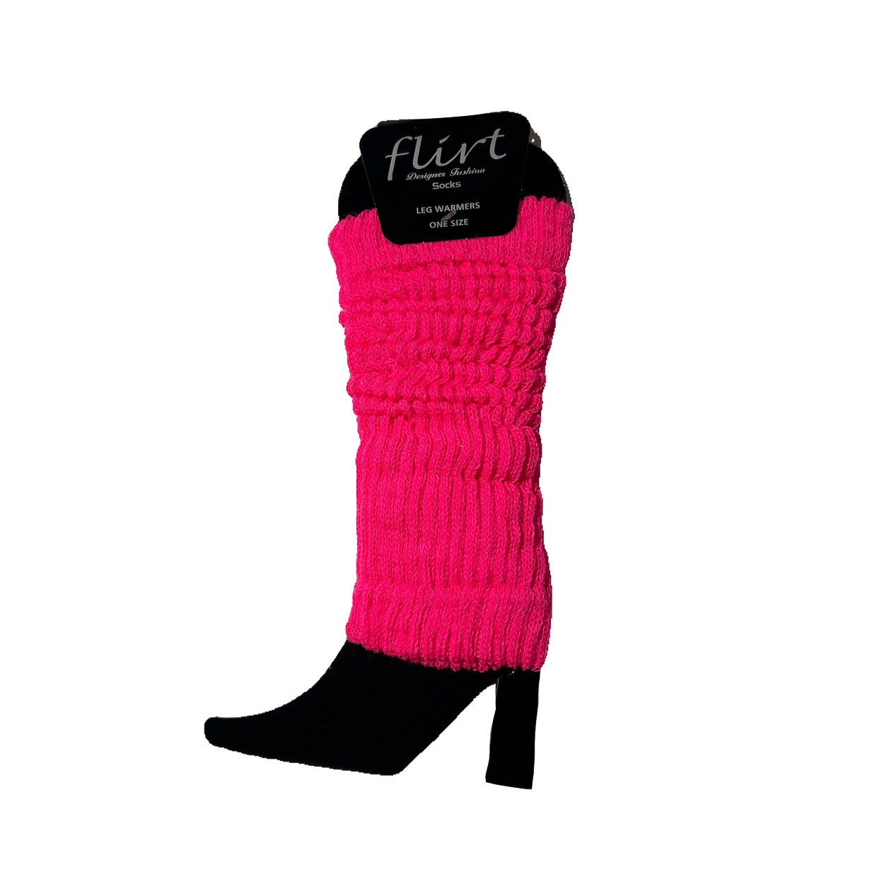 Flirt | Roze chunky beenwarmers