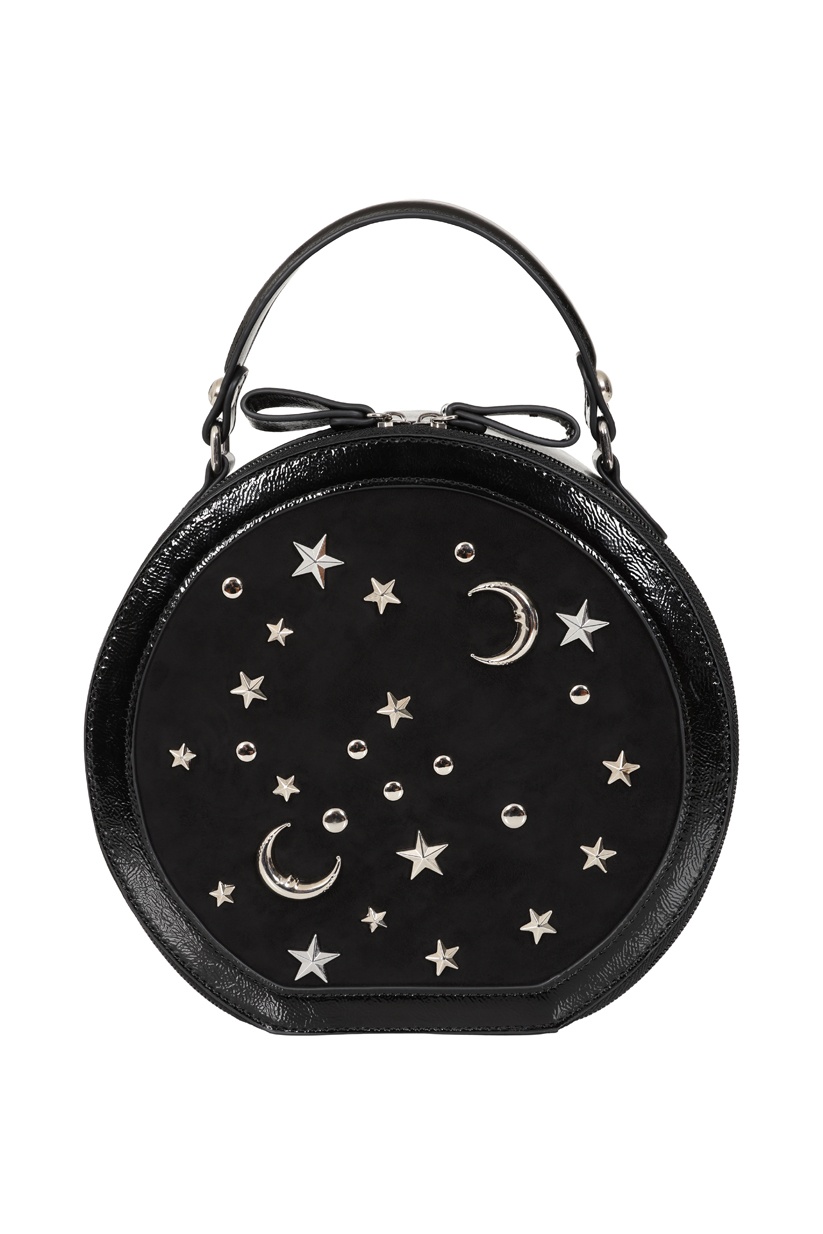 Banned | Handtas Starlight Sonata met sterretjes en maantjes Banned | Handtas Starlight Sonata met sterretjes en maantjes