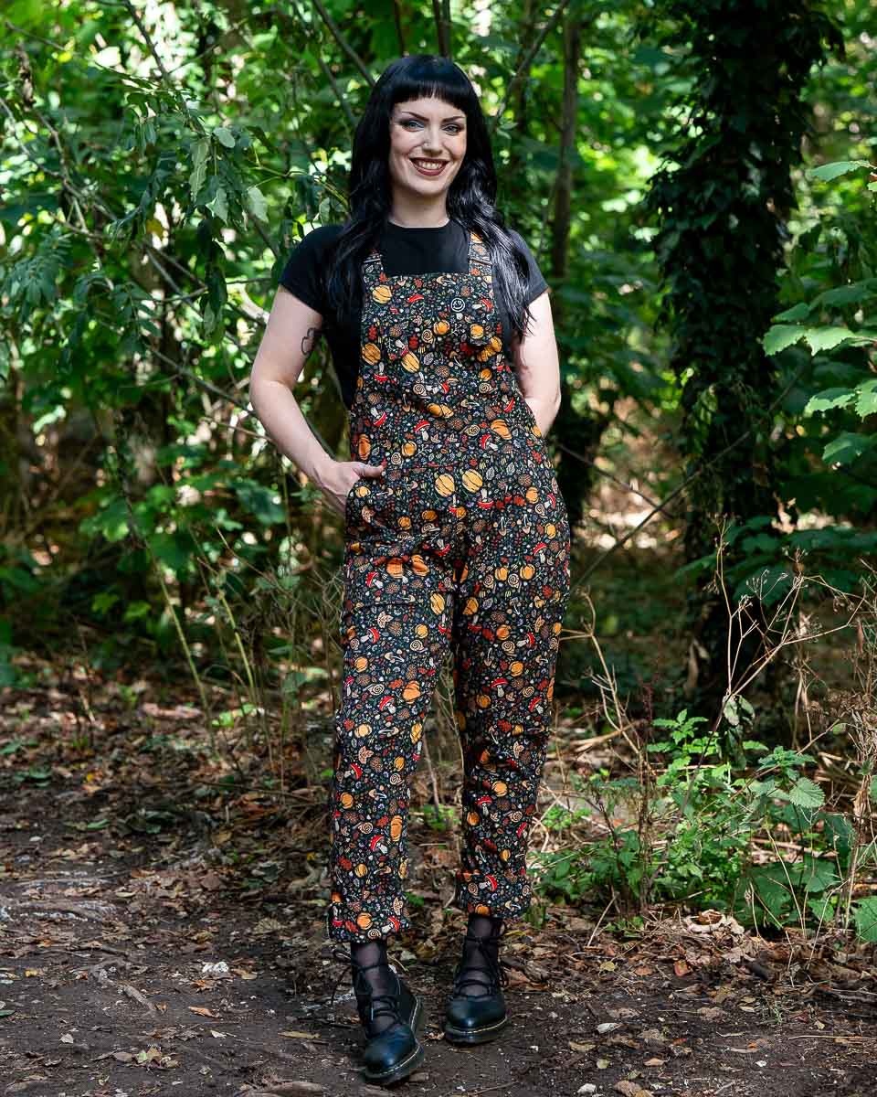 Rebel Romance | Tuinbroek Autumn Woodland herfstprint
