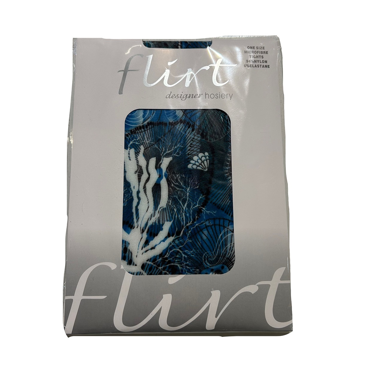 Flirt | Panty blauwe zeewier onderwater print