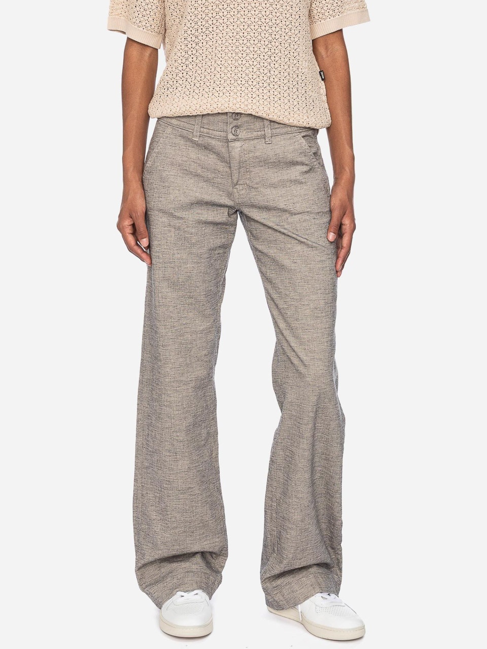 ATO Berlin | Pantalon Lilia van een katoen linnen-mix