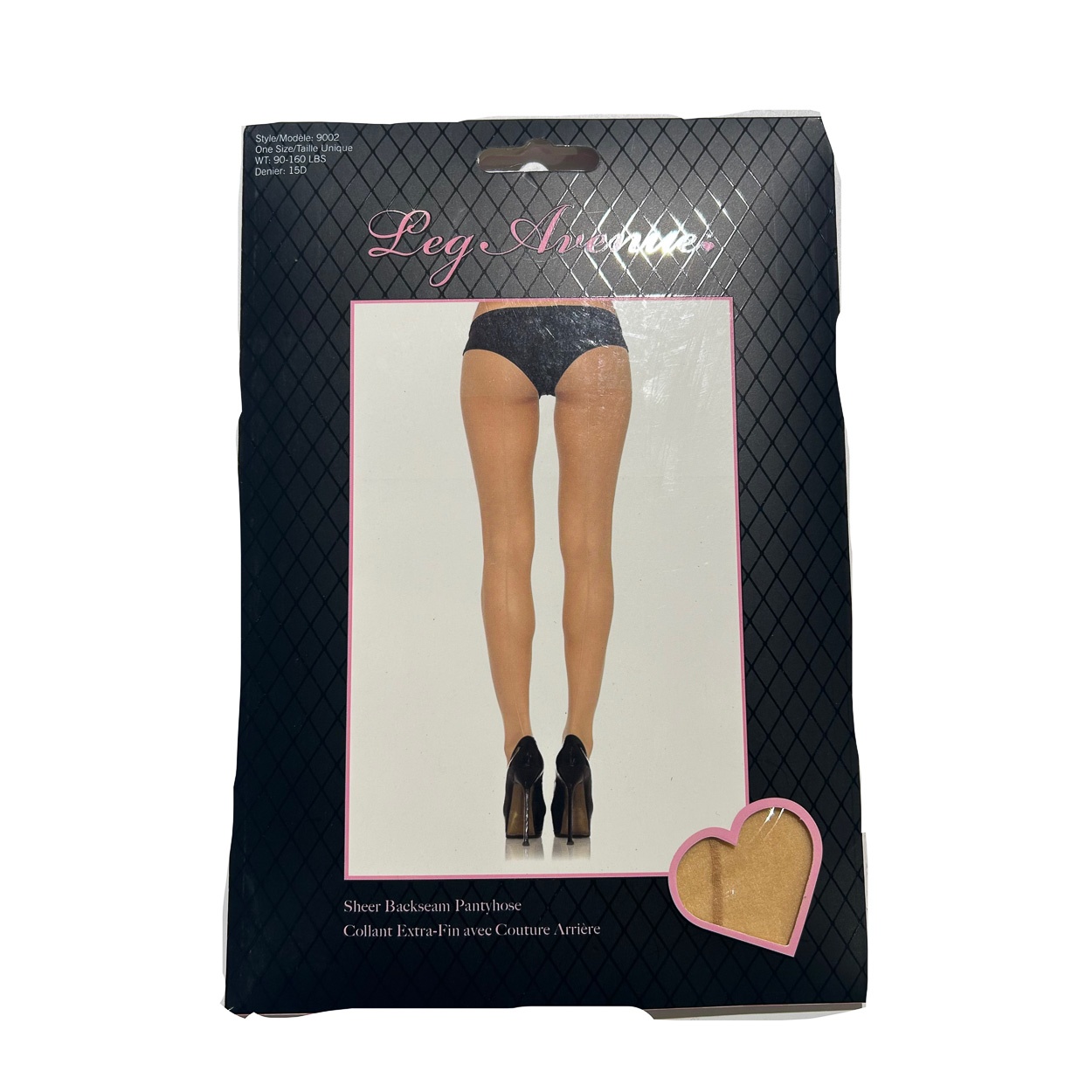 Leg Avenue | Huidkleur panty met huidkleurige naad