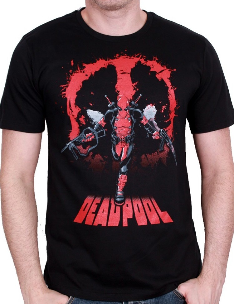 T-shirt Deadpool Attack T-shirt Deadpool Attack