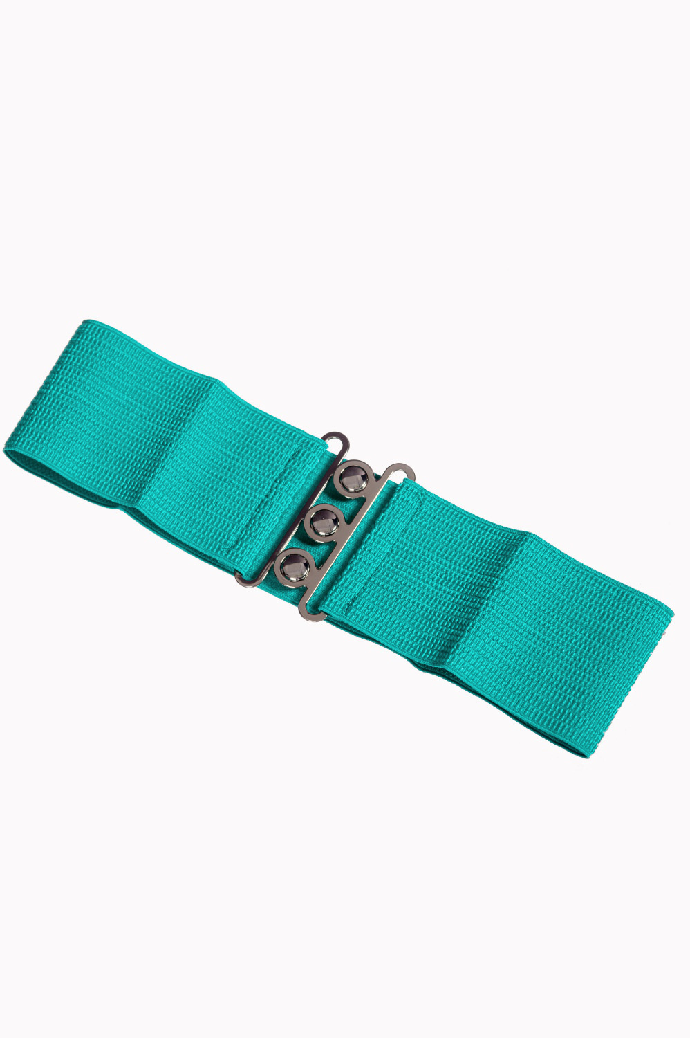 Banned | Vintage Elastiek riem Aqua