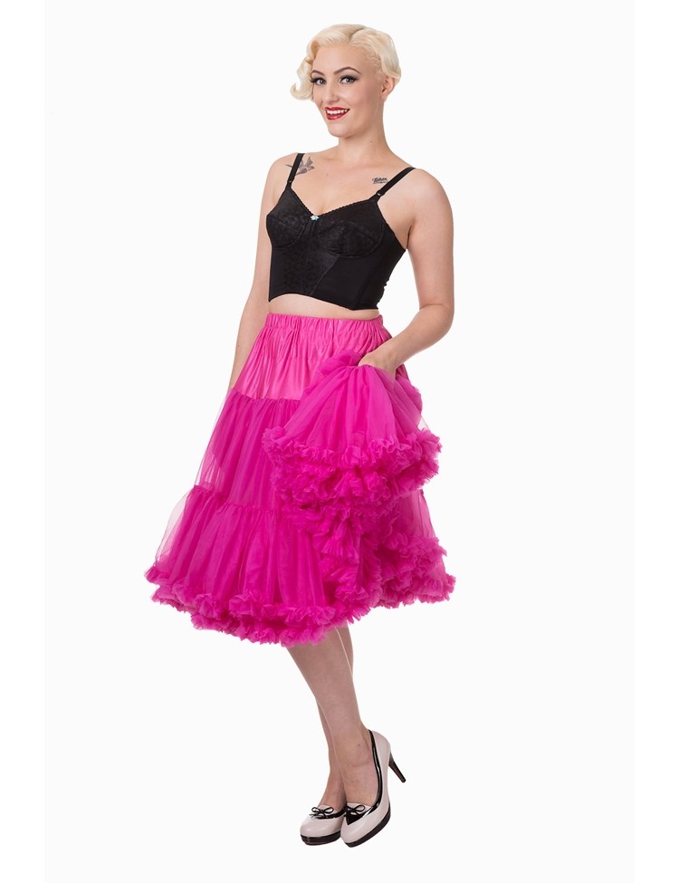 Banned | Petticoat Lifeforms Kuitlang met extra volume, hot pink Banned | Petticoat Lifeforms Kuitlang met extra volume, hot pink