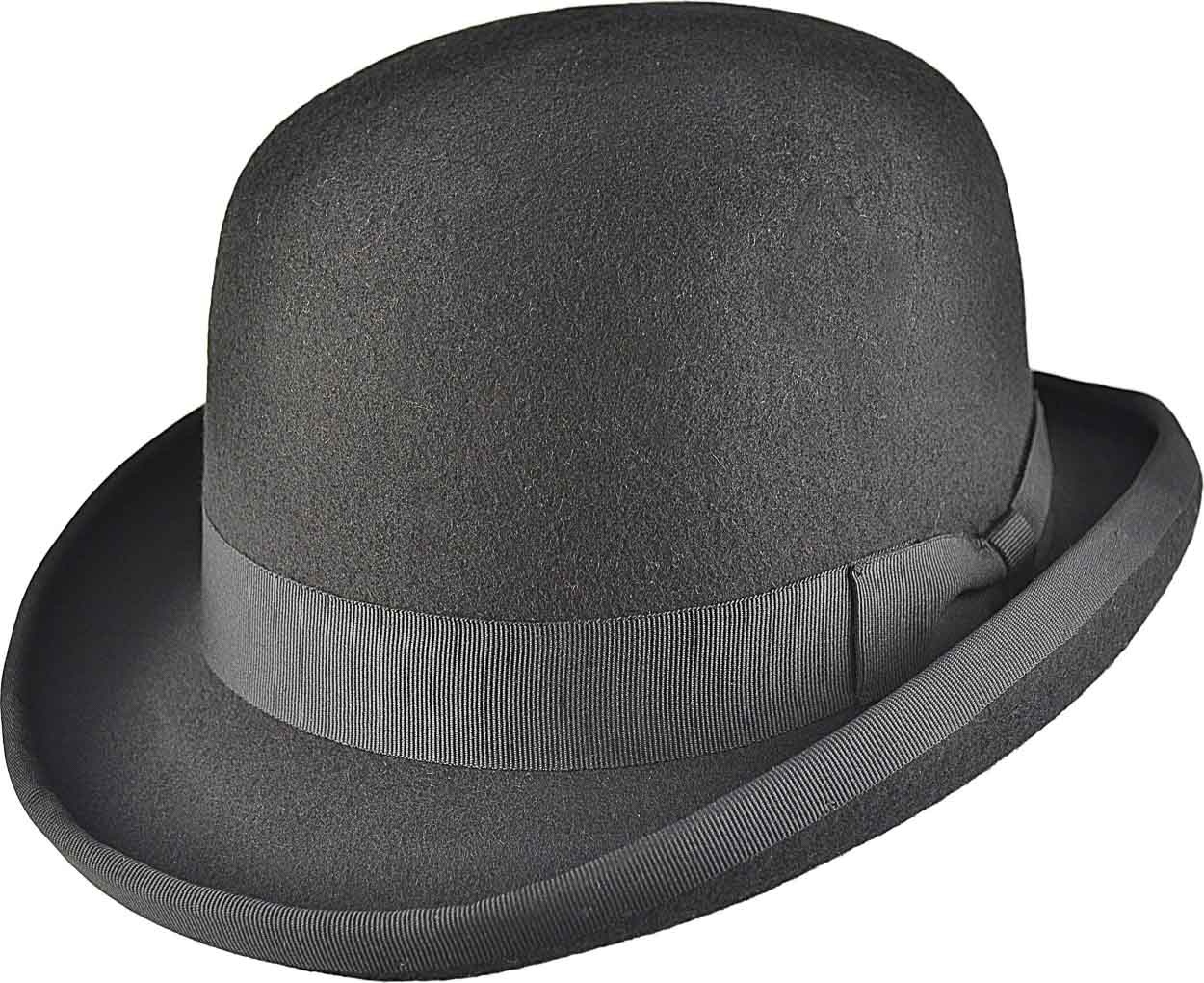 Major wear | Bolhoed, zwarte klassieke bowler 