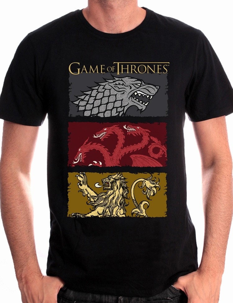 T-shirt Houses of the King Game of Thrones T-shirt Houses of the King Game of Thrones