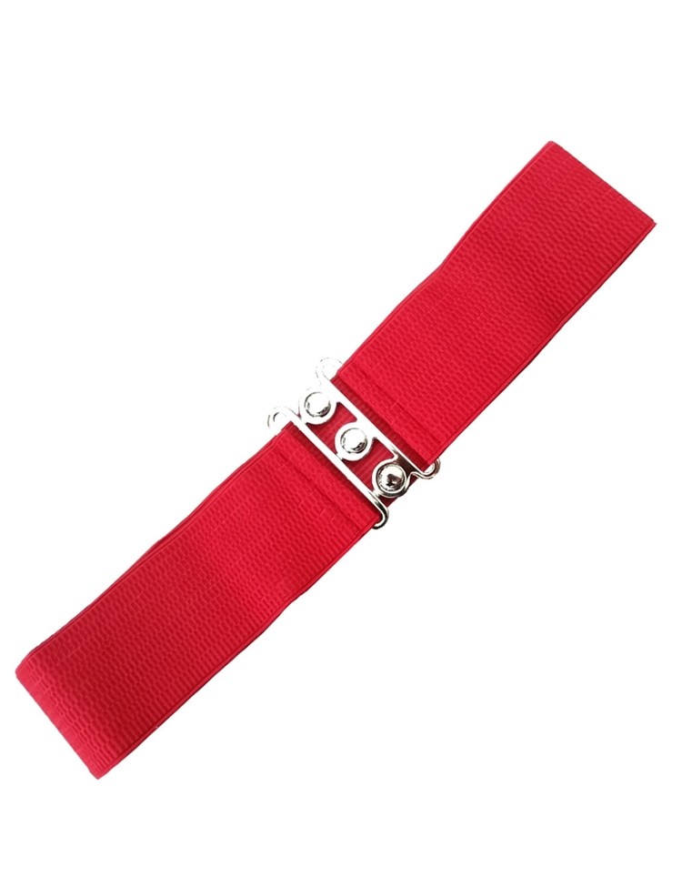 Banned | Elastiekriem Vintage, rood