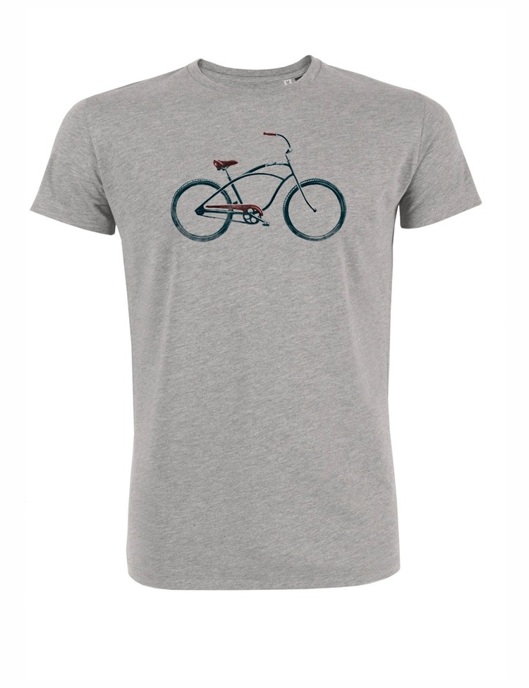 T-shirt Beach Cruiser Heather Grijs T-shirt Beach Cruiser Heather Grijs
