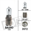 Lamp BA20D 35W Halogeen