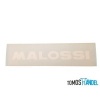 Malossi sticker witte letters Malossi sticker witte letters