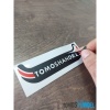Sticker kentekenplaathouder Tomoshandel hoog model classic