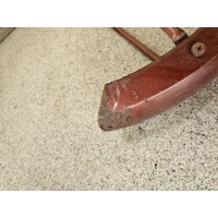 Voorspatbord OT met stabilisatorstang, voorspatbord beugel en oranje plaat 