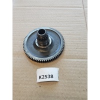 Aandrijftandwiel in motorblok 