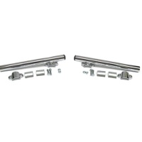 Clipon stuur set 26mm / 28mm chroom