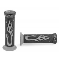 Handvaten vlam grijs / zwart