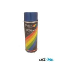 Motip spuitverf metallic blauw 400mL