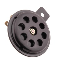 Claxon 12V DC gelijkstroom zwart