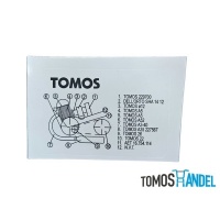 Frame sticker Tomos A35