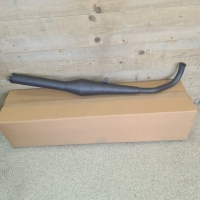 Tomos bullet p4 uitlaat zwart A35 race EVO-1