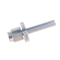 Kabelstelbout met sleuf M6 (25mm kort)