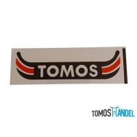 Sticker kentekenplaathouder Tomos classic hoog model