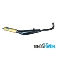 Biturbo uitlaat A35 zwart