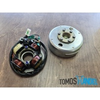 Ontsteking compleet met vliegwiel met pick-up origineel