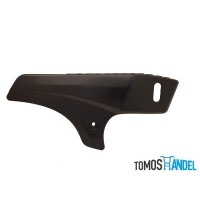 Zijscherm / zijkap rechts mat zwart A35