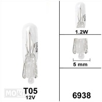 Lamp T05 12V 1.2W